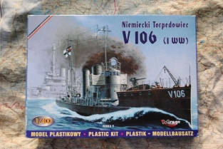 Mirage Hobby 40028 German Torpedoboat V106 WWI